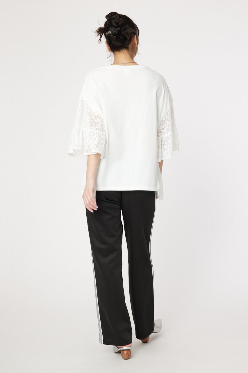 RODEO CROWNS「ドッキングレースラッフルTシャツ」|Tシャツ・カットソー|