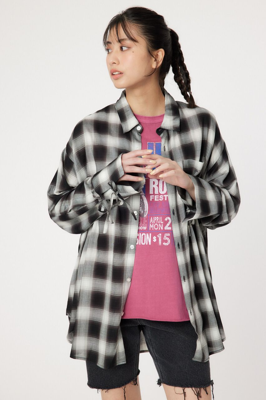 RODEO CROWNS「シアーオンブレチェックシャツ」|シャツ・ブラウス|