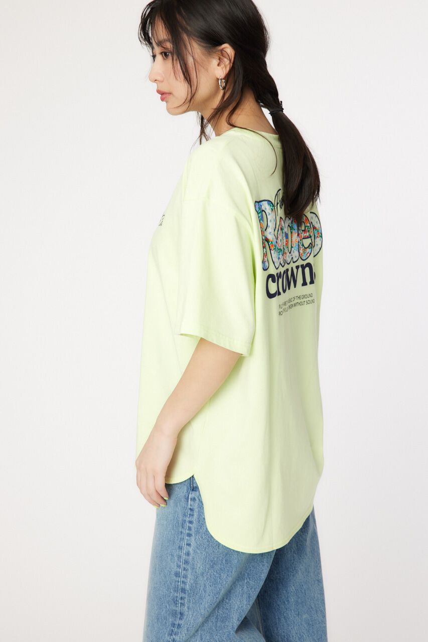 RODEO CROWNS「パッチワークパターンアップリケ Tシャツ」|Tシャツ・カットソー|