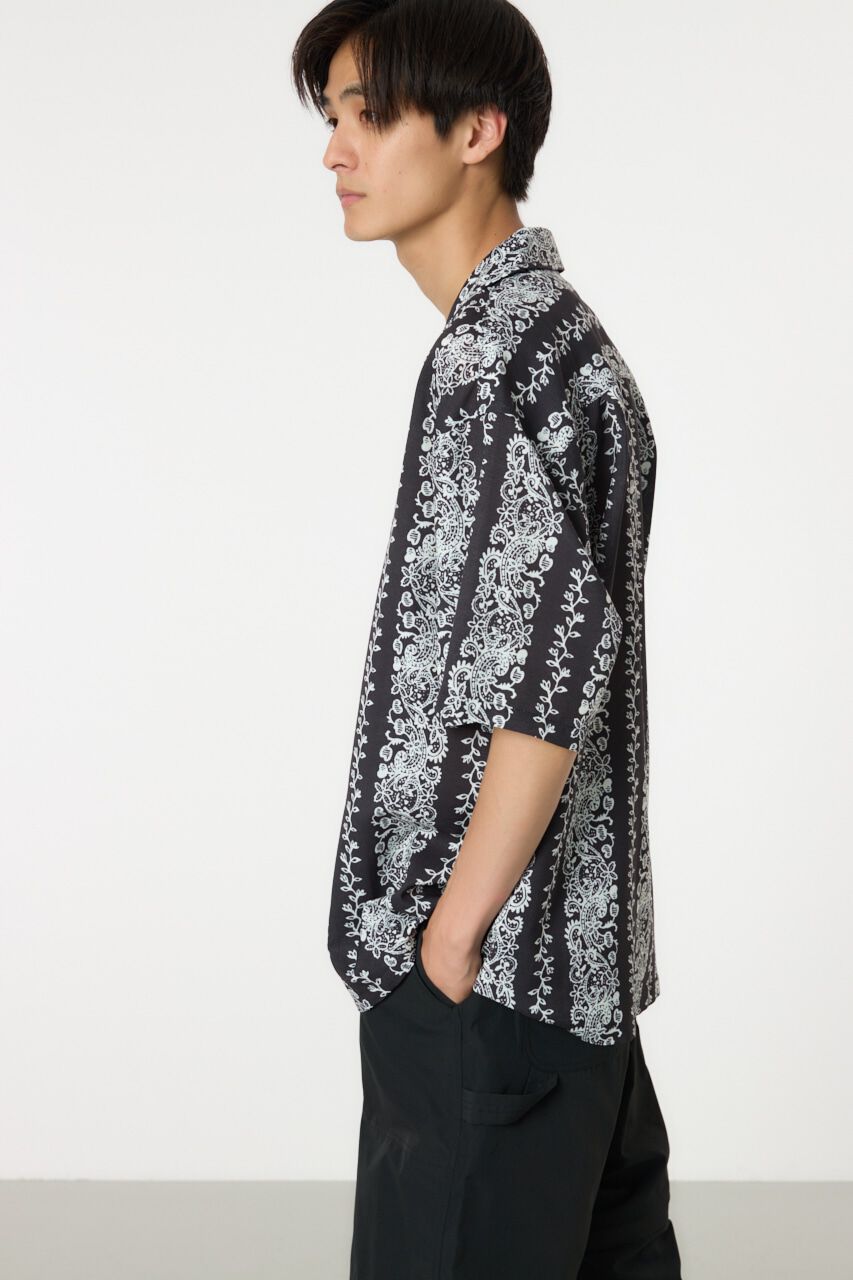 RODEO CROWNS「bandana-stripe shirt」|シャツ・ブラウス|