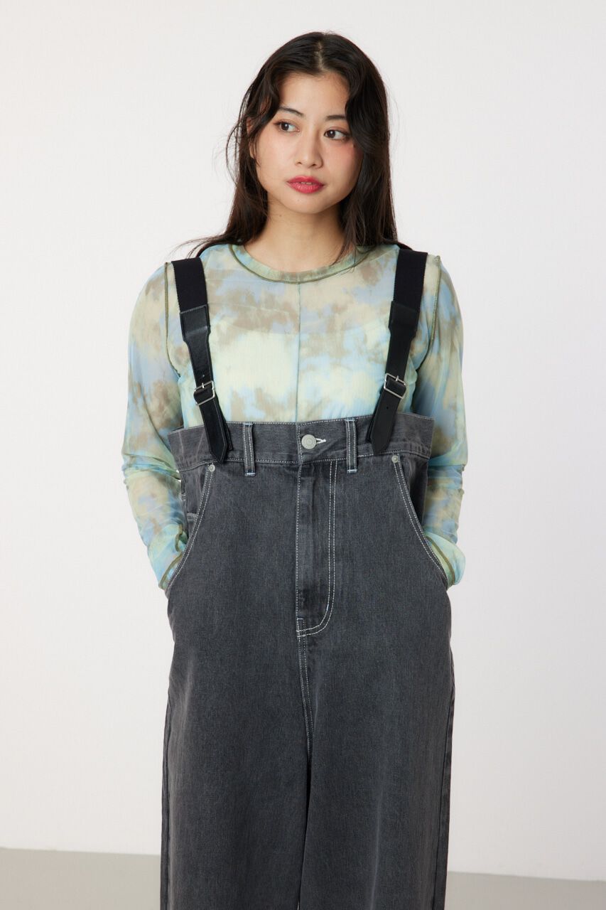 RODEO CROWNS「ルーズデニムサロペット」|その他|