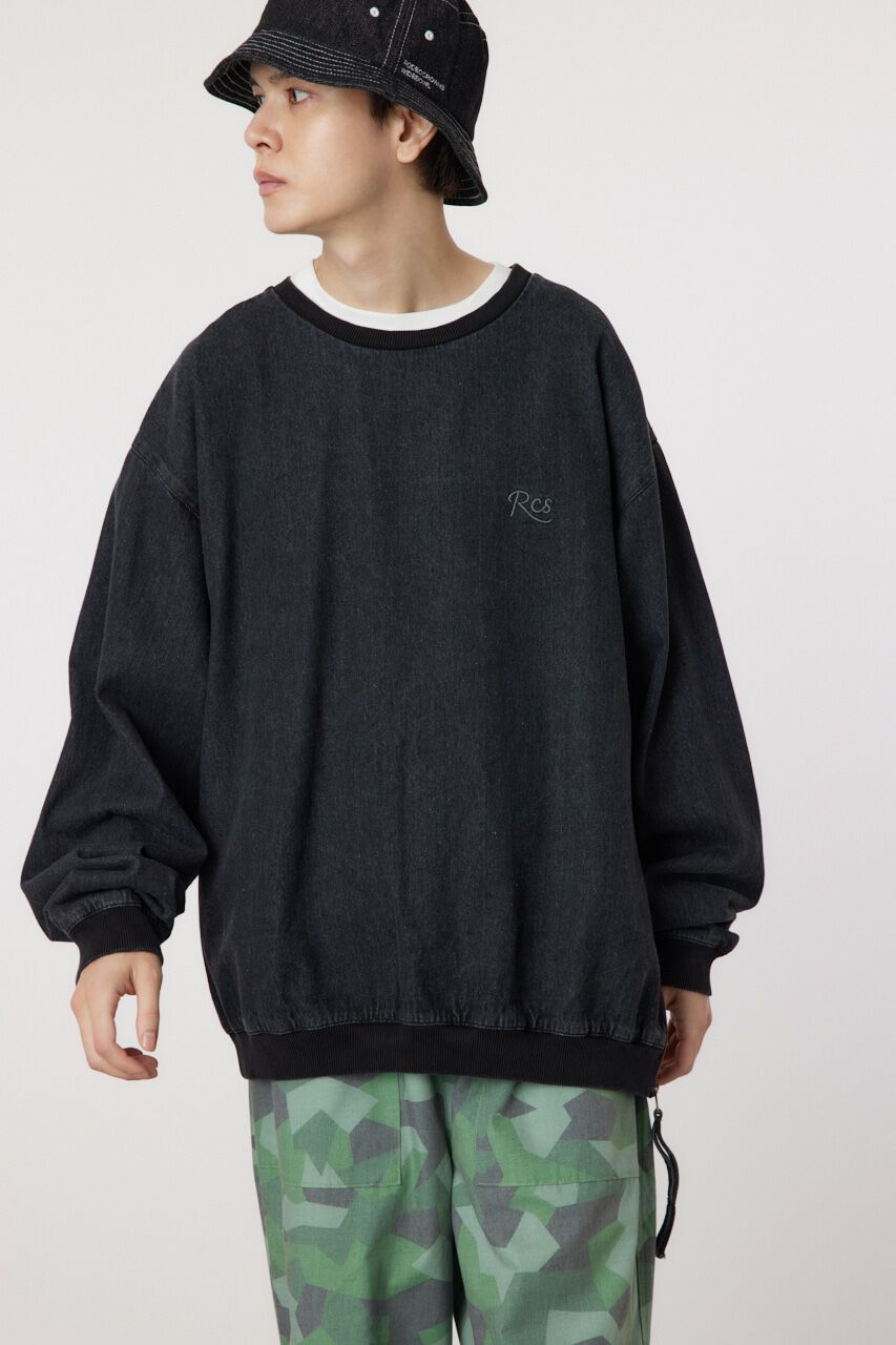 RODEO CROWNS「side-zip denim TOPS」|シャツ・ブラウス|