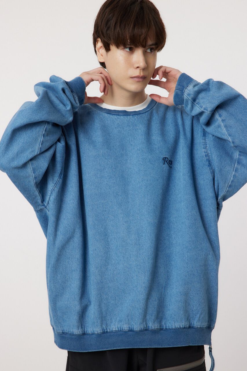 RODEO CROWNS「side-zip denim TOPS」|シャツ・ブラウス|