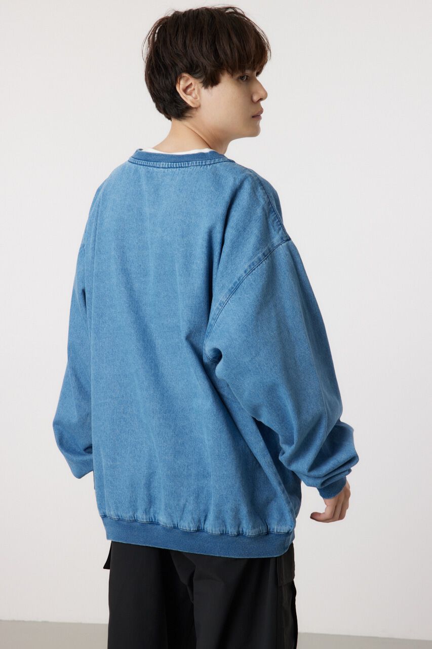 RODEO CROWNS「side-zip denim TOPS」|シャツ・ブラウス|