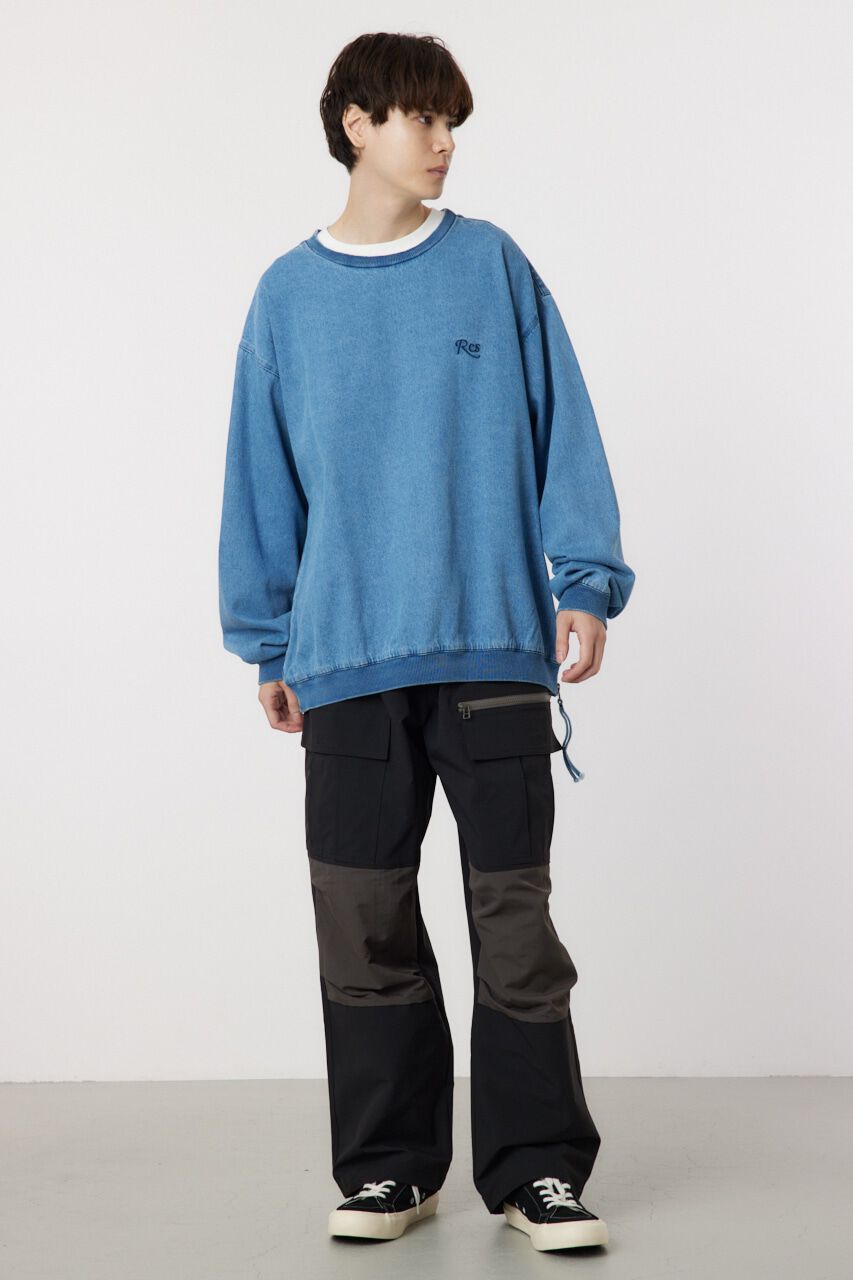 RODEO CROWNS「side-zip denim TOPS」|シャツ・ブラウス|