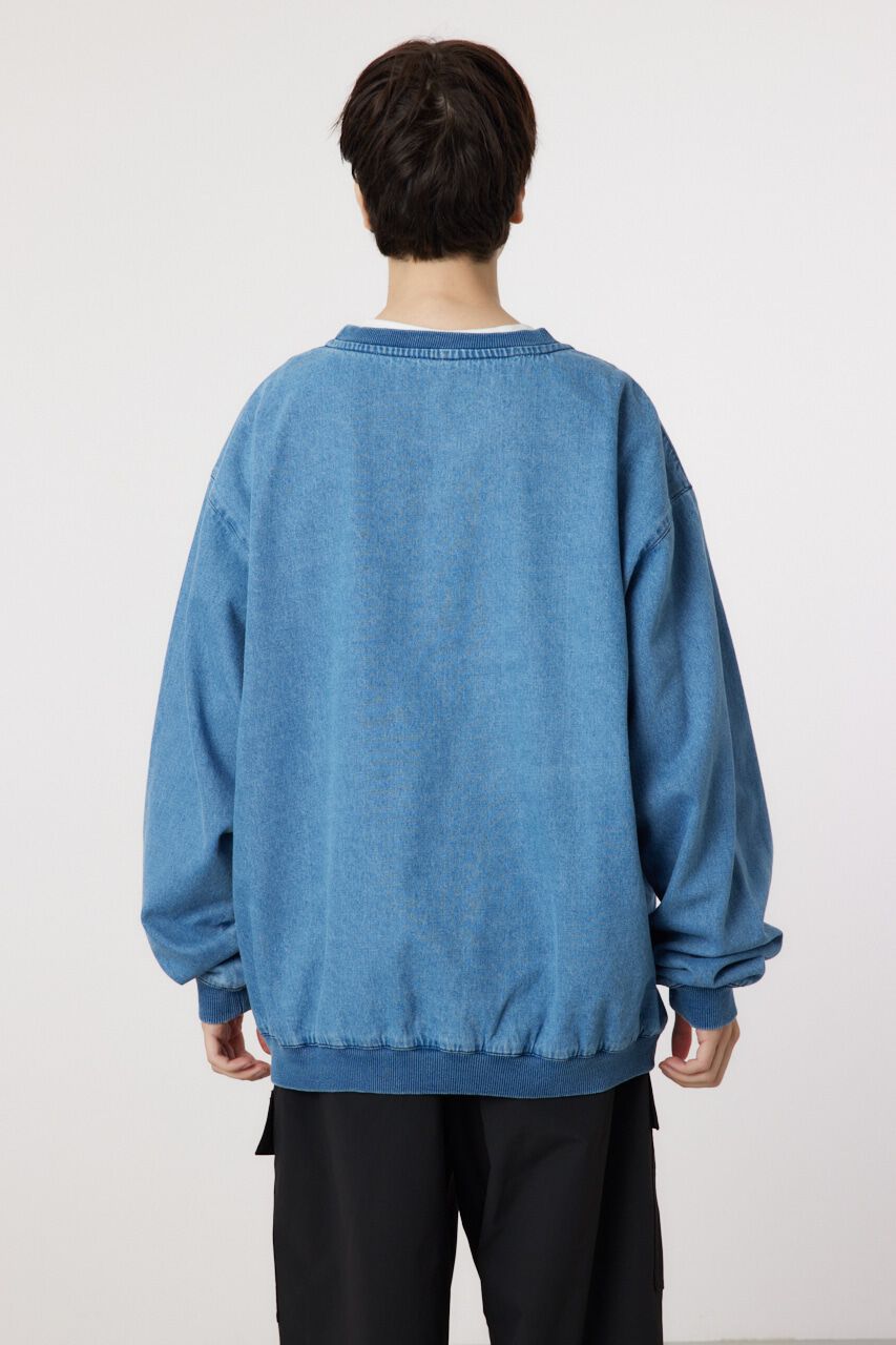 RODEO CROWNS「side-zip denim TOPS」|シャツ・ブラウス|