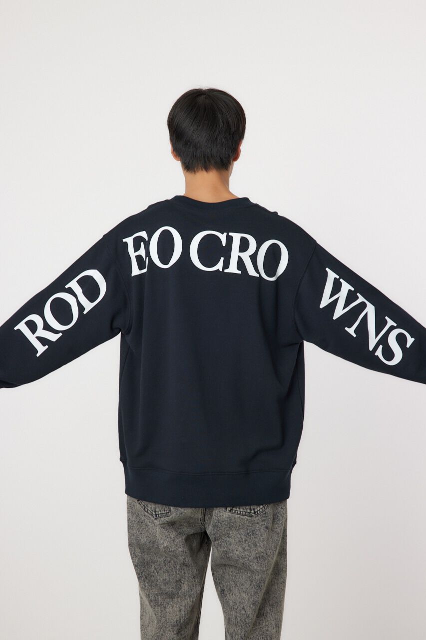 RODEO CROWNS「メンズバックロゴスウェット」|パーカー|
