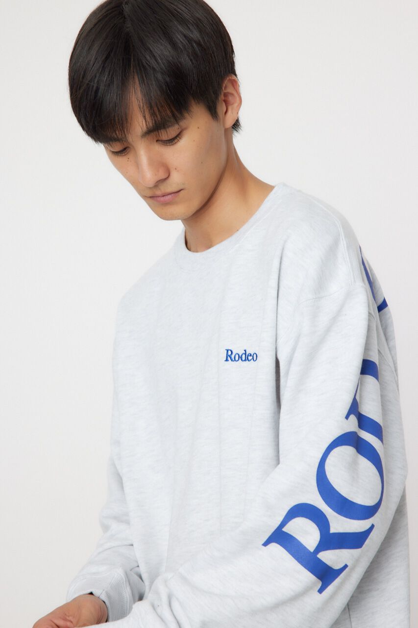 RODEO CROWNS「メンズバックロゴスウェット」|パーカー|