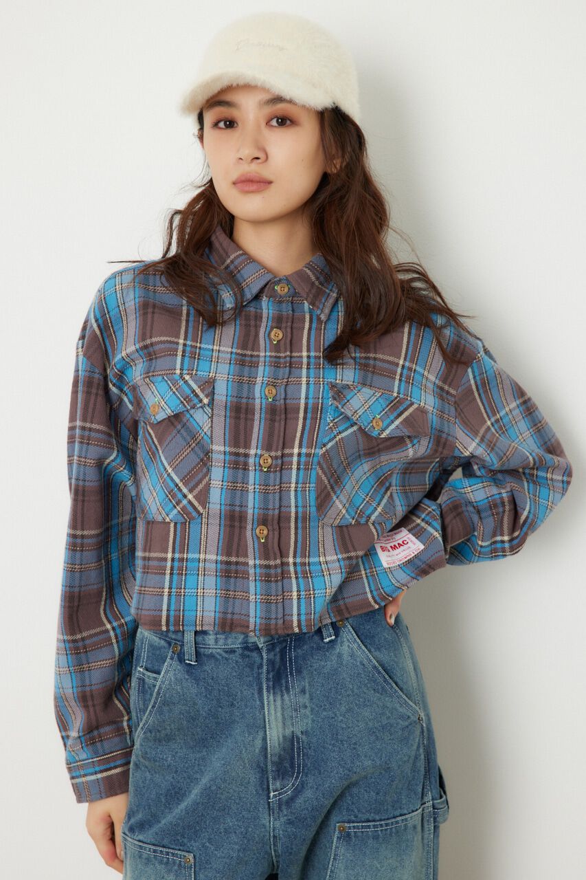 RODEO CROWNS「CHECK OVER シャツ」|シャツ・ブラウス|