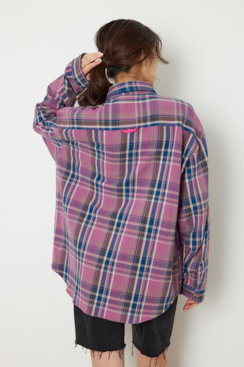 RODEO CROWNS「CHECK OVER シャツ」|シャツ・ブラウス|