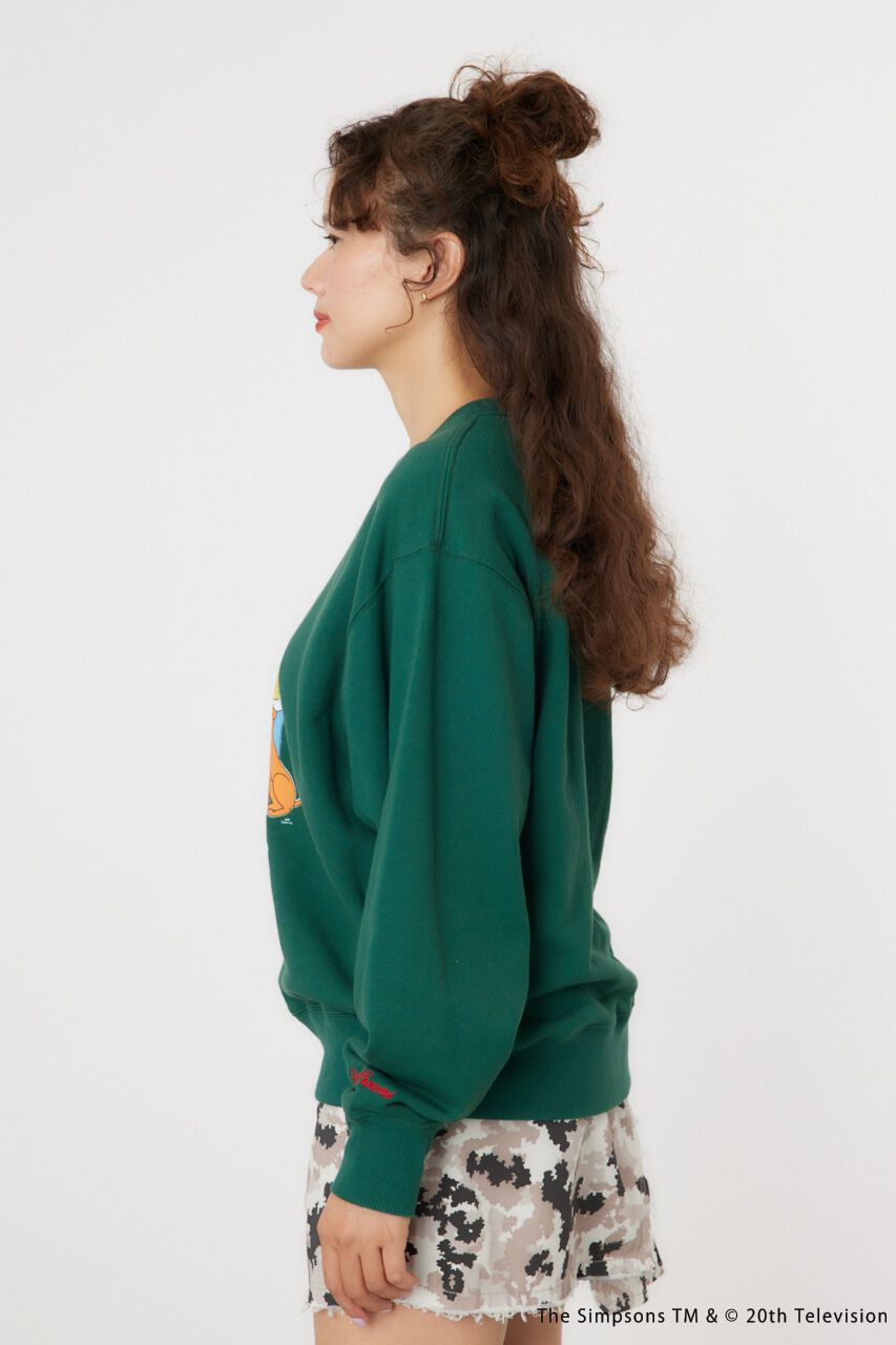 RODEO CROWNS「(THE SIMPSONS)Xmasスウェットトップス」|パーカー|