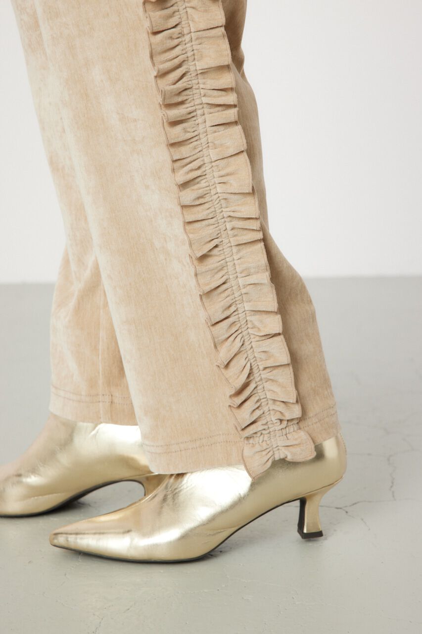 RODEO CROWNS「サイドフリルベロアパンツ」|その他|