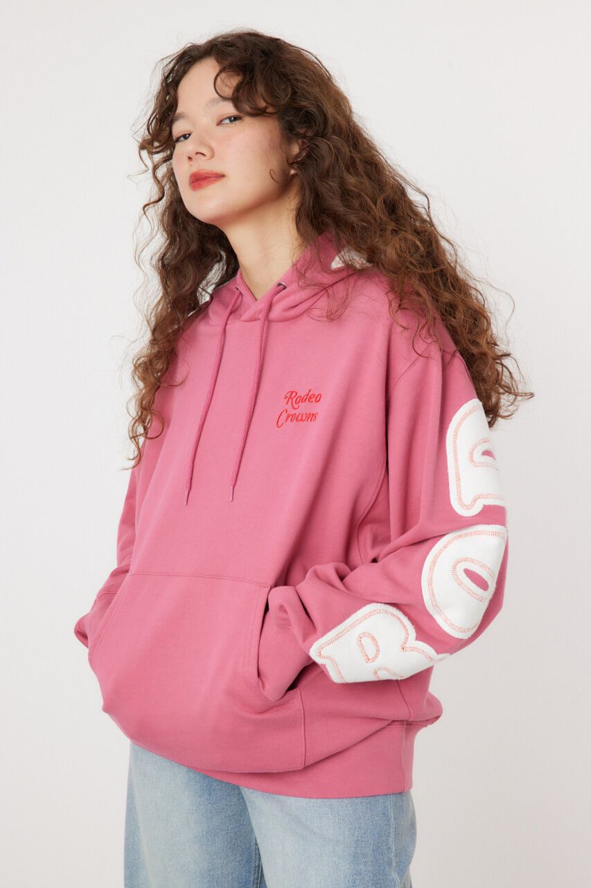 RODEO CROWNS「リバースパッチLOGOパーカー」|パーカー|