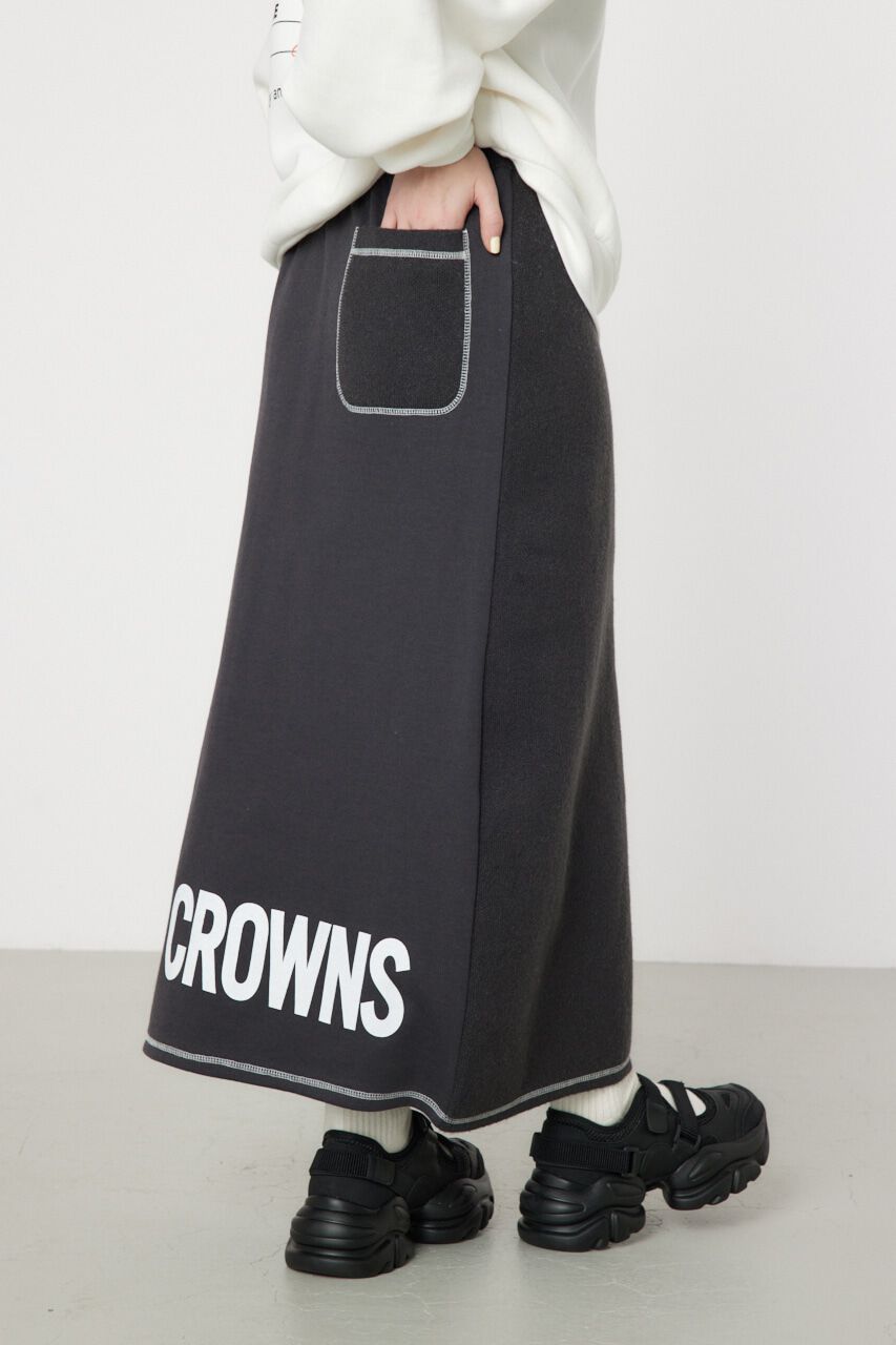 RODEO CROWNS「LOGOニットコンビスカート」|その他|