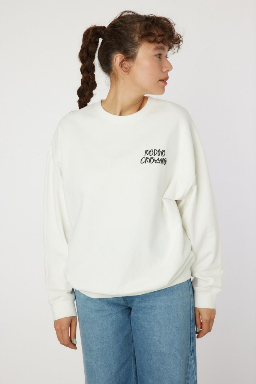 RODEO CROWNS「graffiti flagスウェットトップス」|パーカー|