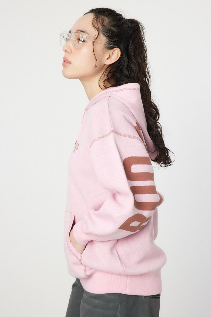 RODEO CROWNS「スウェットライクバックロゴニットフーディー」|ニット・セーター|