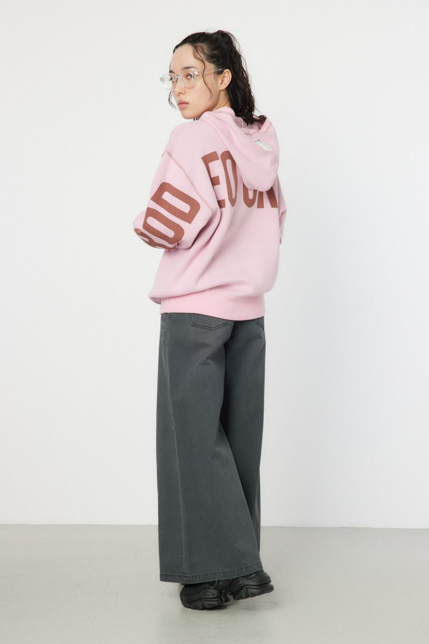 RODEO CROWNS「スウェットライクバックロゴニットフーディー」|ニット・セーター|