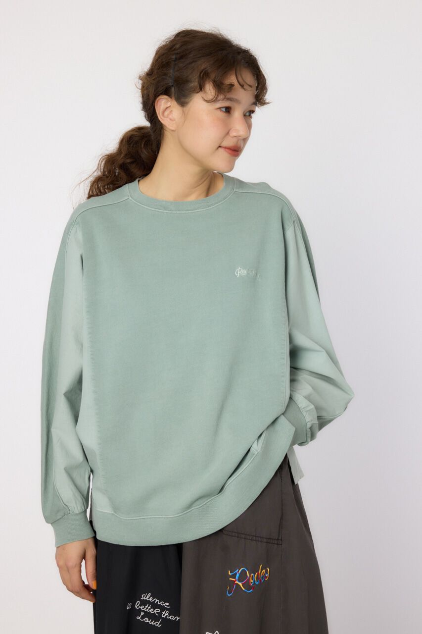 RODEO CROWNS「ピグメントバック切替トップス」|Tシャツ・カットソー|