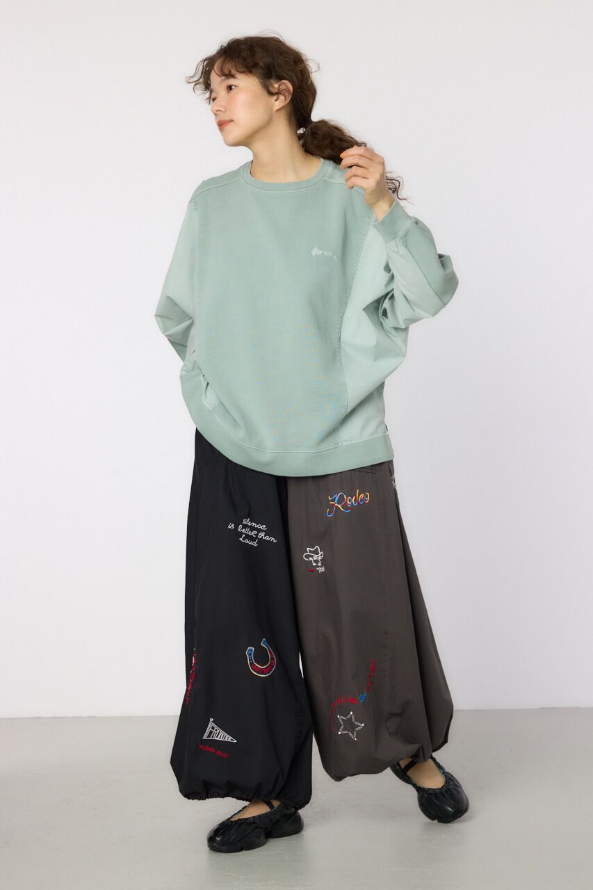 RODEO CROWNS「ピグメントバック切替トップス」|Tシャツ・カットソー|