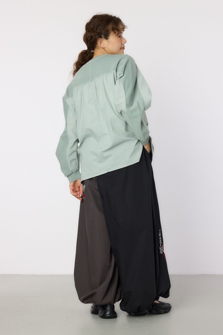 RODEO CROWNS「ピグメントバック切替トップス」|Tシャツ・カットソー|