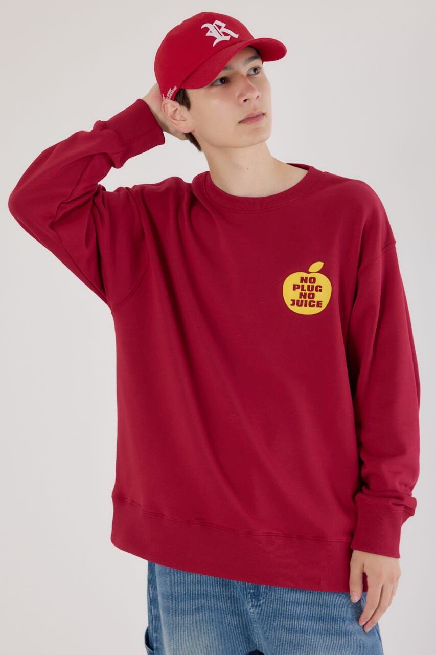 RODEO CROWNS「FRUIT PLUG スウェット」|パーカー|D/RED3
