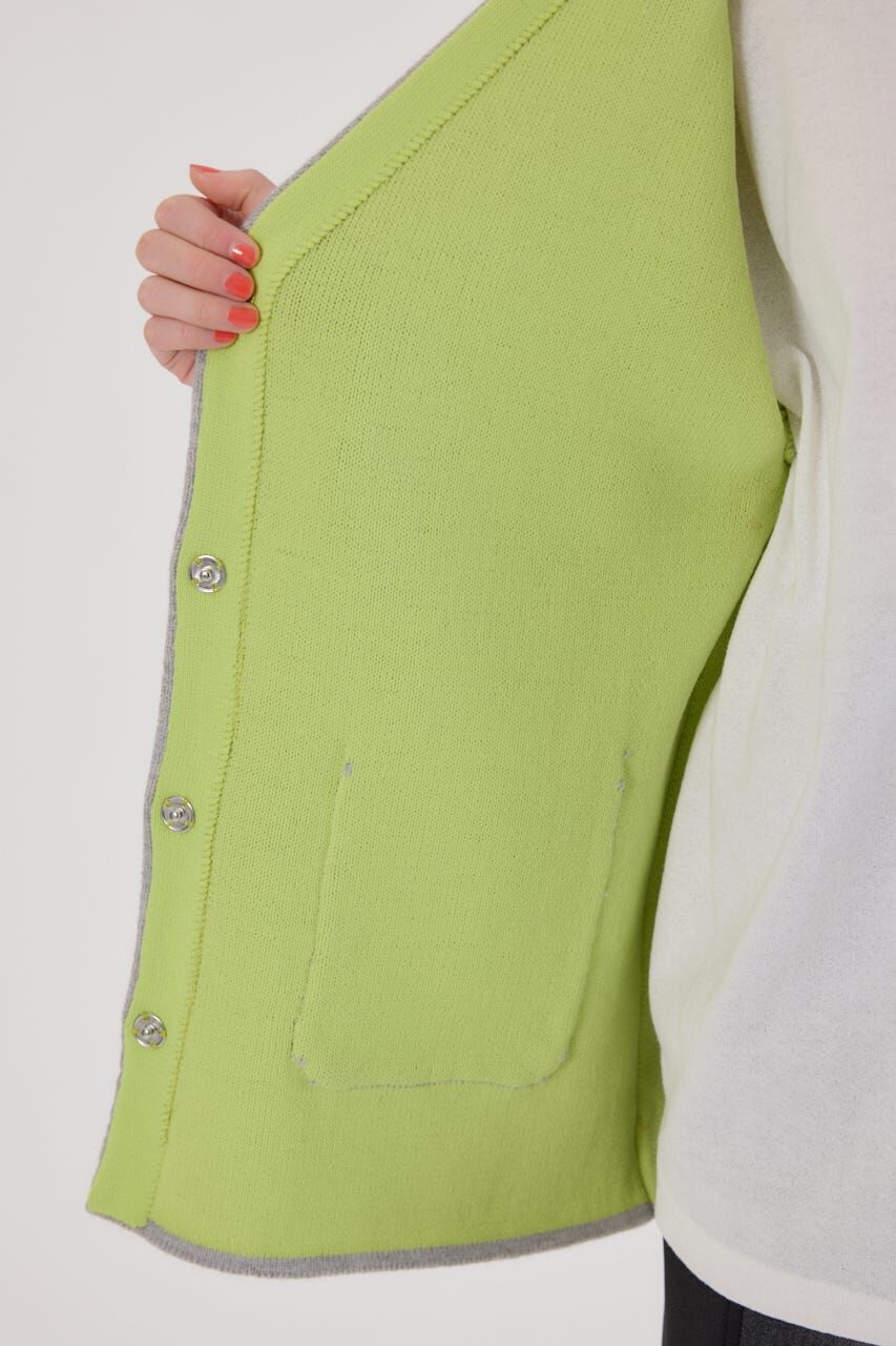 RODEO CROWNS「ダブルフェイスニットジャケット」|カーディガン|