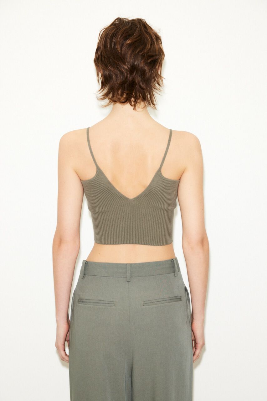 SLY「CROP 2WAY RIB キャミソール」|キャミソール|