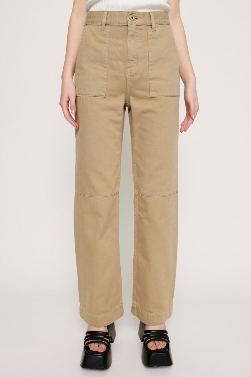 SLY「ワークワイドパンツ デニムパンツ ジーンズ」|デニム|