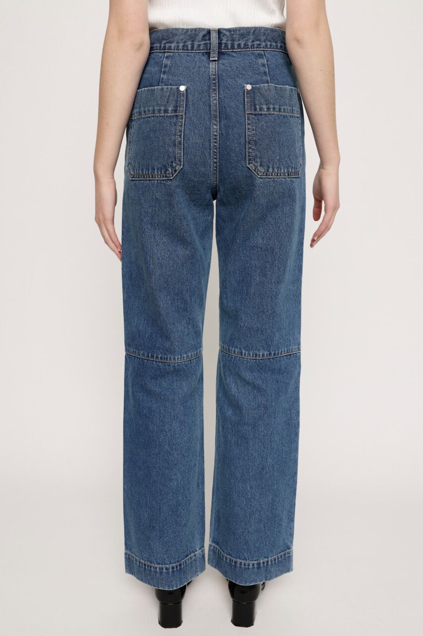 SLY「ワークワイドパンツ デニムパンツ ジーンズ」|デニム|