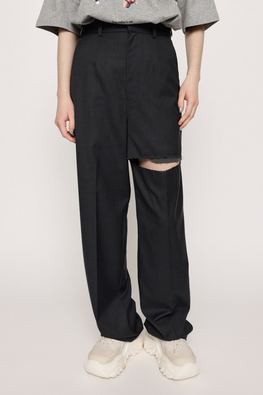 SLY「CUT OFF WIDE STRAIGHT パンツ」|その他|