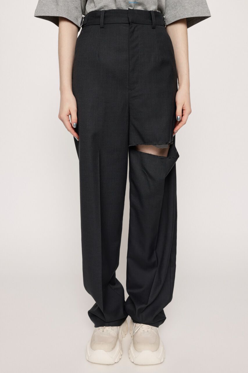 SLY「CUT OFF WIDE STRAIGHT パンツ」|その他|