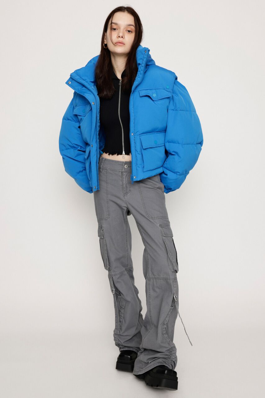 SLY「MANYWAY 4 POCKET PUFFER ジャケット」|ブルゾン・スタジャン|