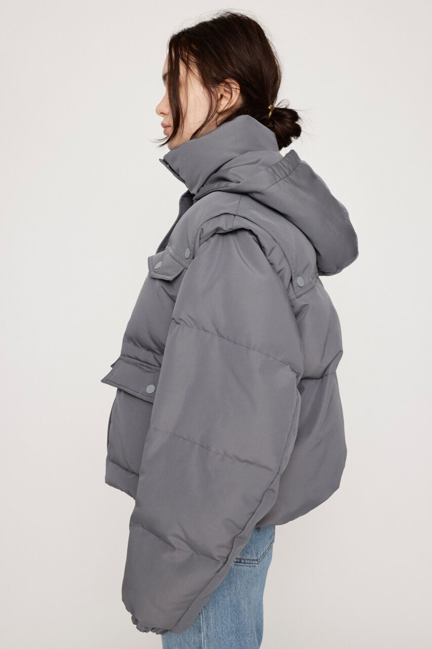 SLY「MANYWAY 4 POCKET PUFFER ジャケット」|ブルゾン・スタジャン|