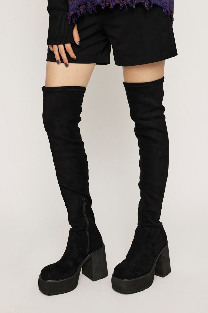 SLY「F／SUEDE KNEE HIGH ブーツ」|その他|