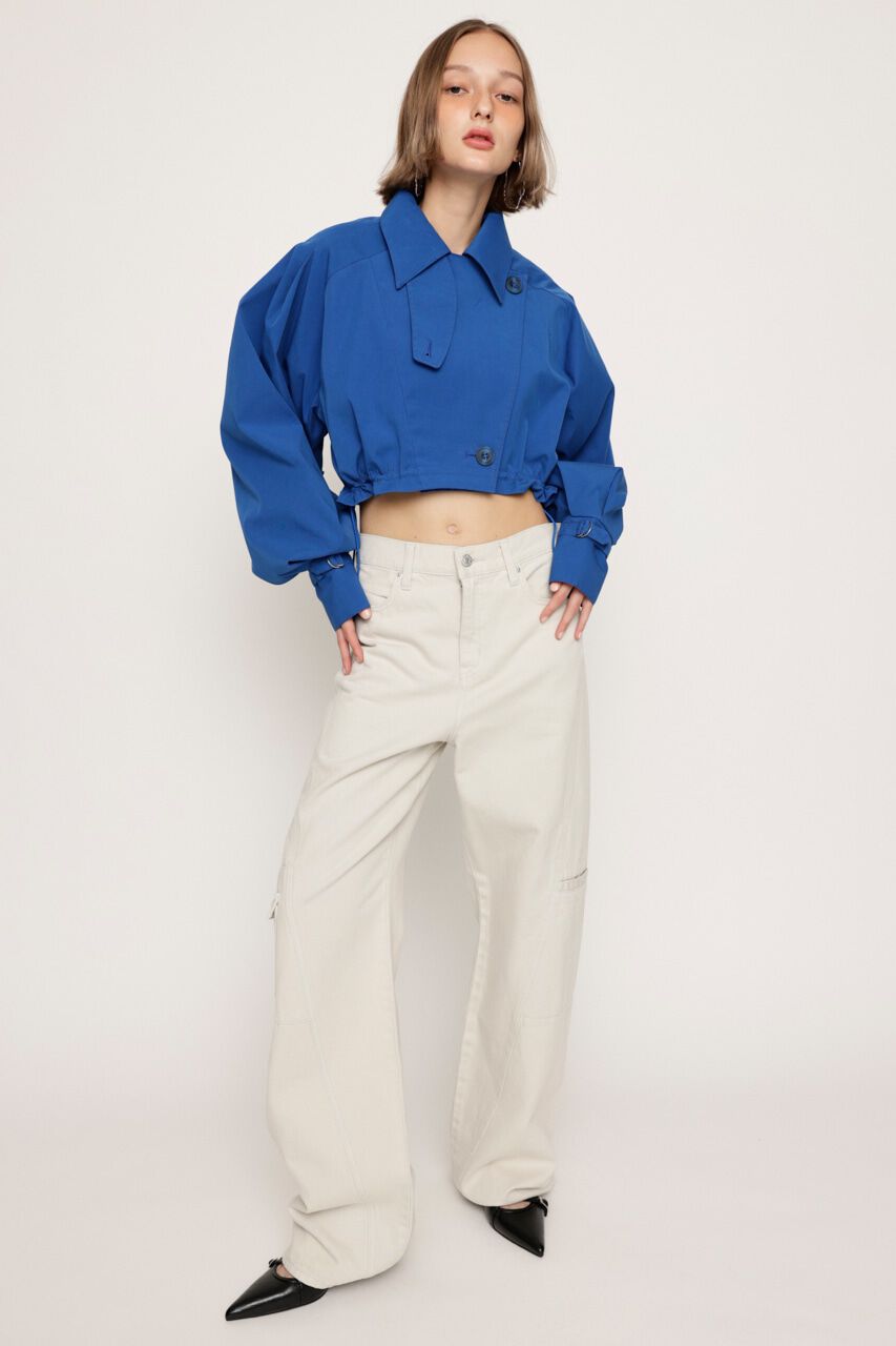 SLY「CROP VOLUME TRENCH ジャケット」|その他|