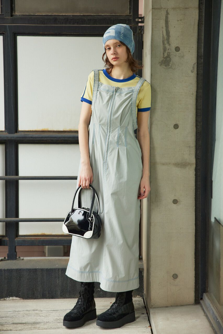 SLY「GATHER SHOULDER CAMI ロングワンピース」|ワンピース|