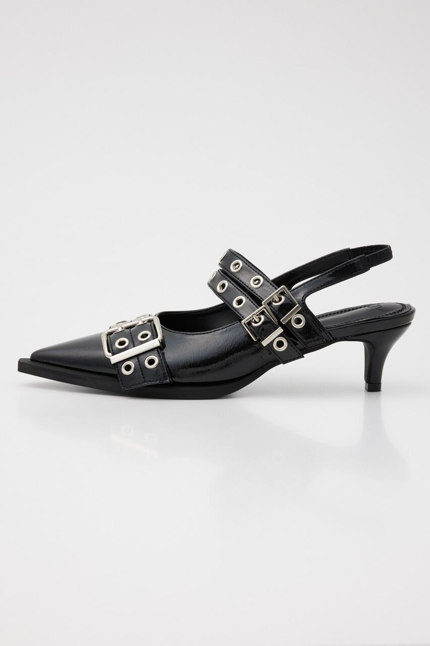 SLY「POINTED TOE BELTED サンダル」|サンダル|