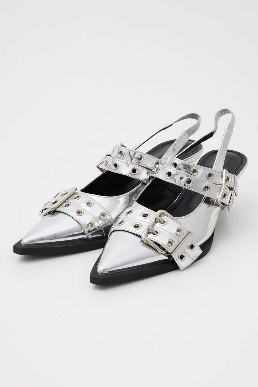 SLY「POINTED TOE BELTED サンダル」|サンダル|
