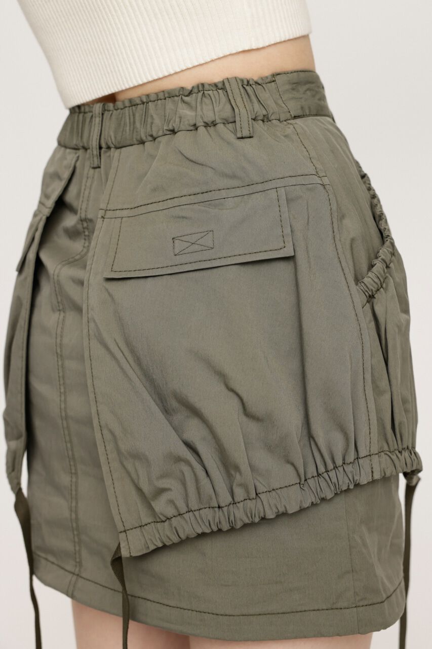 SLY「SHIRRING PK ショートスカート」|スカート|