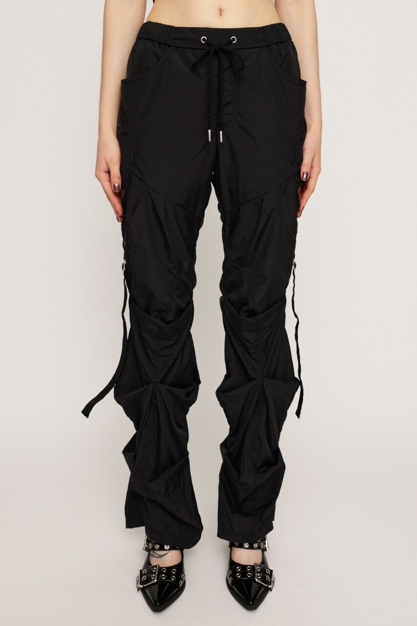 SLY「NYLON TUCK FLARE パンツ」|その他|