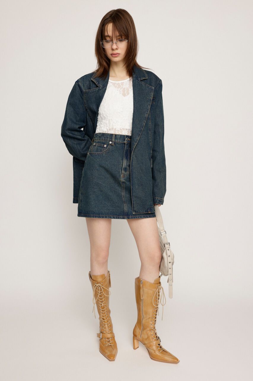 SLY「DENIM S／SK-AB」|スカート|