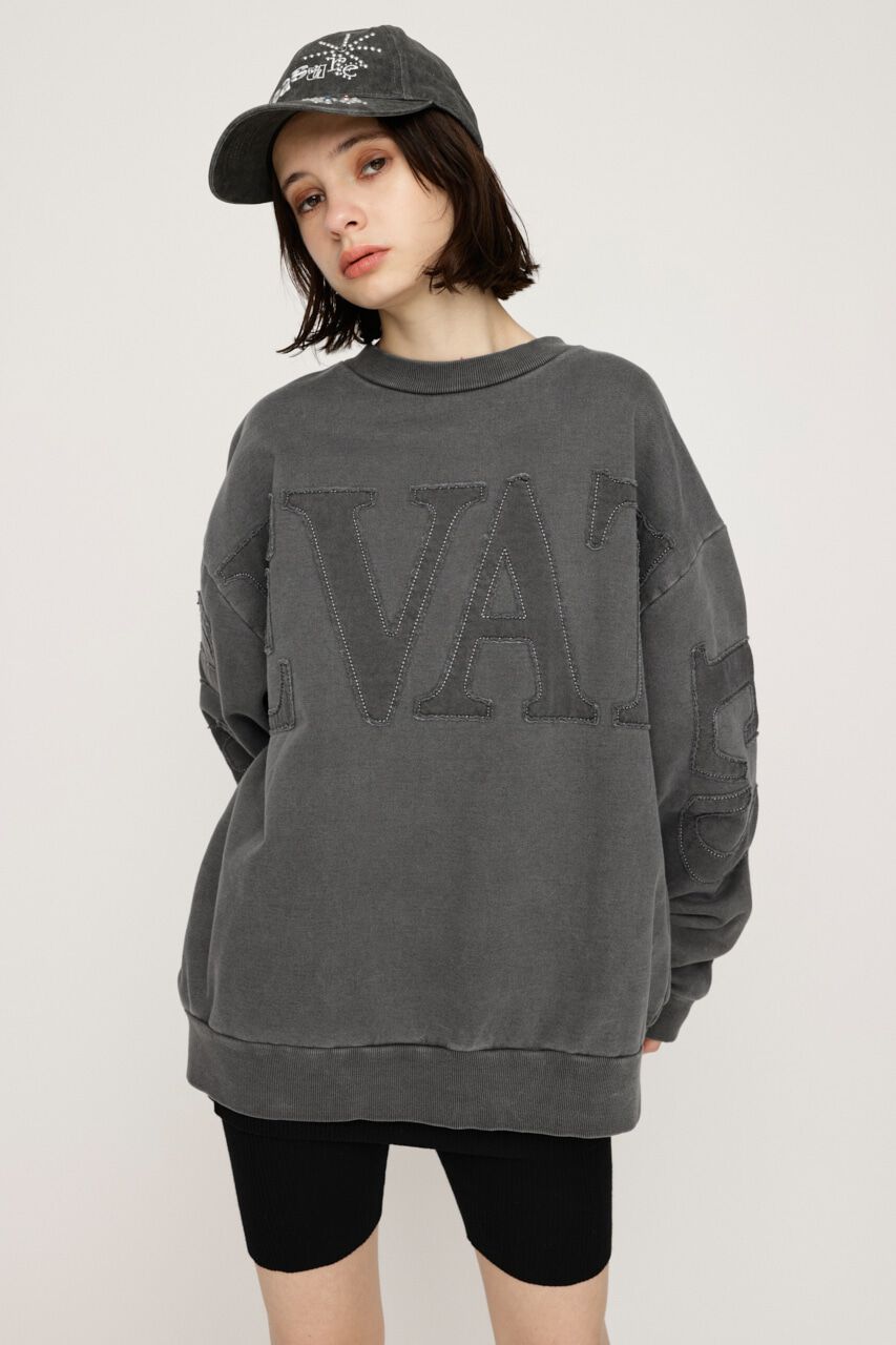 SLY「PATCH LOGO 2WAY スウェット」|Tシャツ・カットソー|