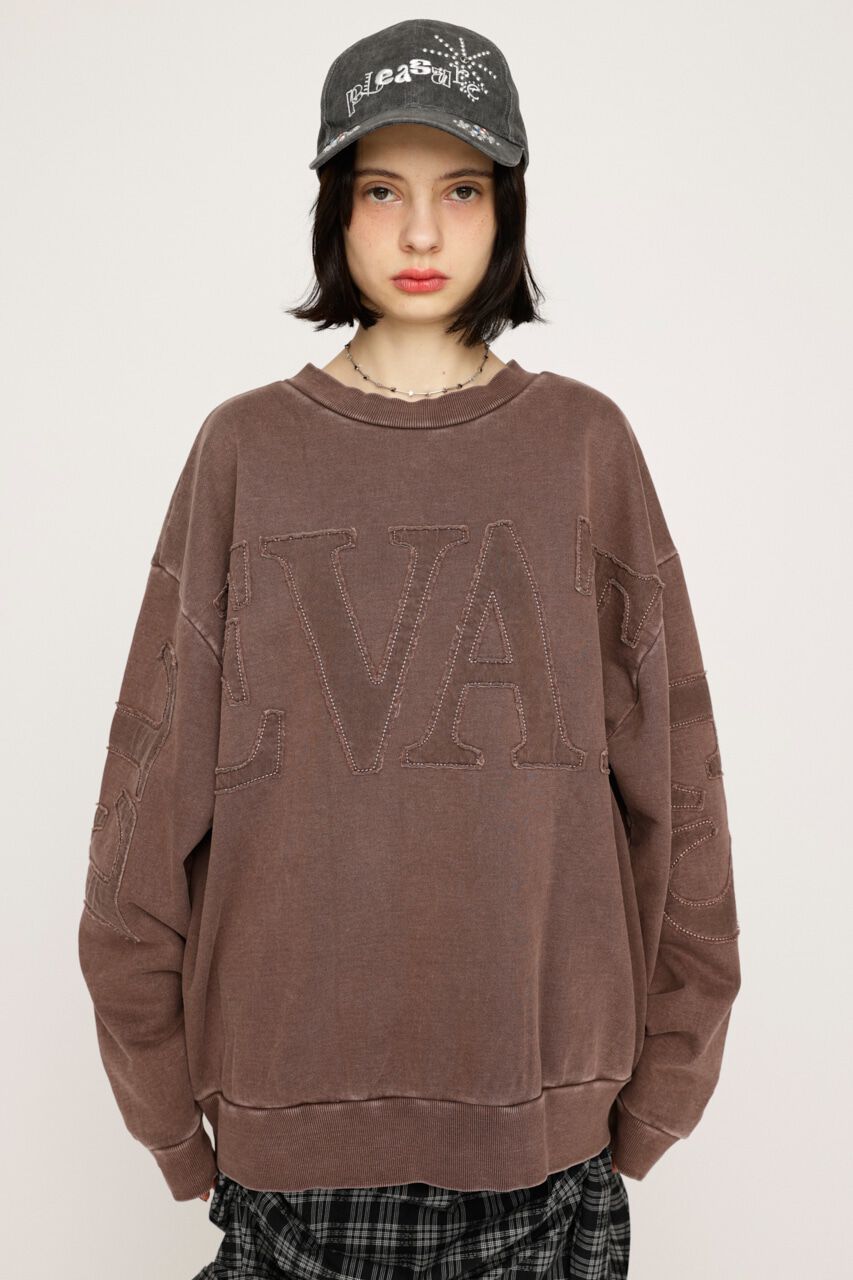 SLY「PATCH LOGO 2WAY スウェット」|Tシャツ・カットソー|