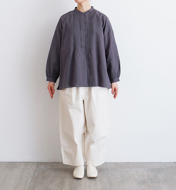 オオカミとフクロウ「オオカミと綴る三つ葉の栞」|シャツ・ブラウス|