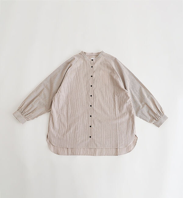 休日と詩「バターサンドシャツ」|シャツ・ブラウス|