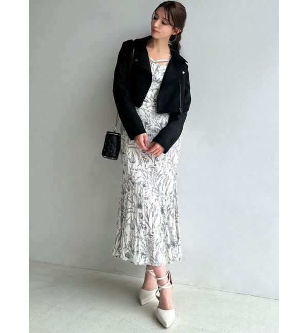 RESEXXY「フェイクスエードライダーズジャケット」|ライダースジャケット|