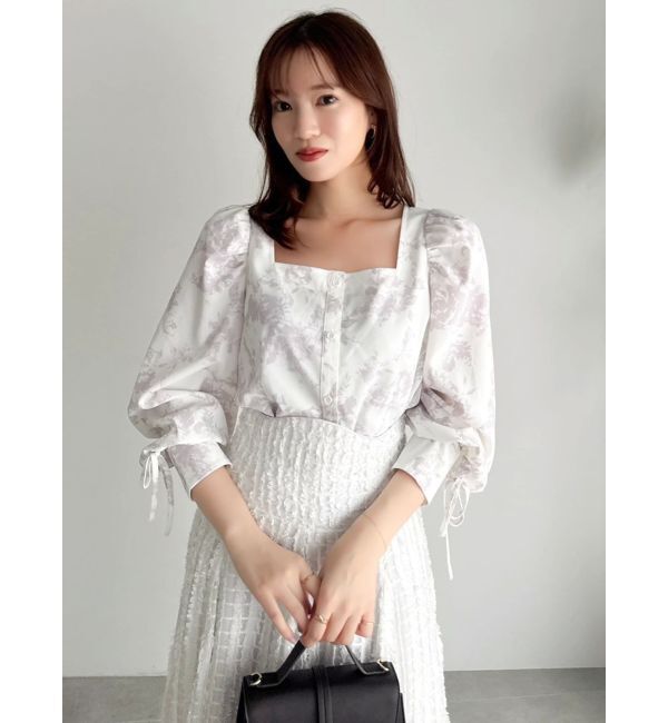 dazzlin「【20周年記念復刻！】オープンリボンブラウス」|シャツ・ブラウス|