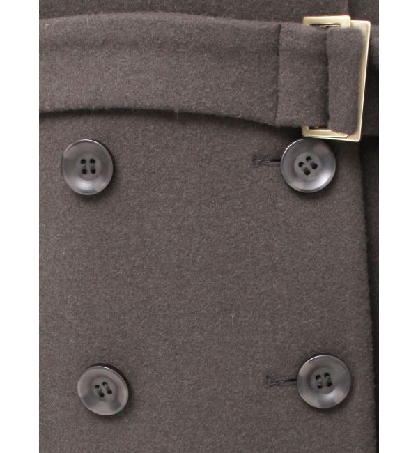 dazzlin「2WAYカラーウールライクトレンチコート」|トレンチコート|