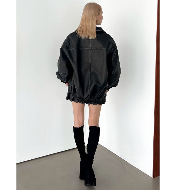 EMODA「ヴィンテージライクオーバーブルゾン」|ブルゾン・スタジャン|