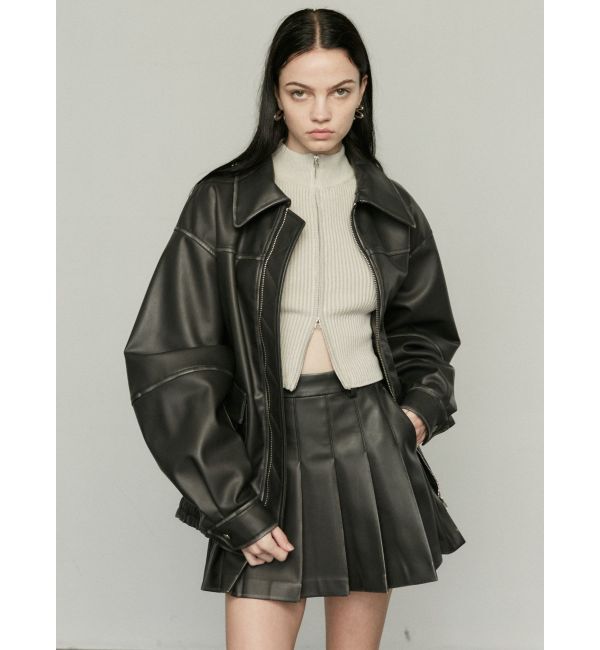 EMODA「ヴィンテージライクオーバーブルゾン」|ブルゾン・スタジャン|